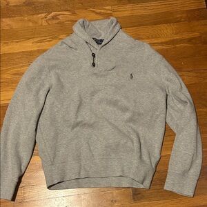 Ralph Lauren Gray Turtleneck Sweater for Men